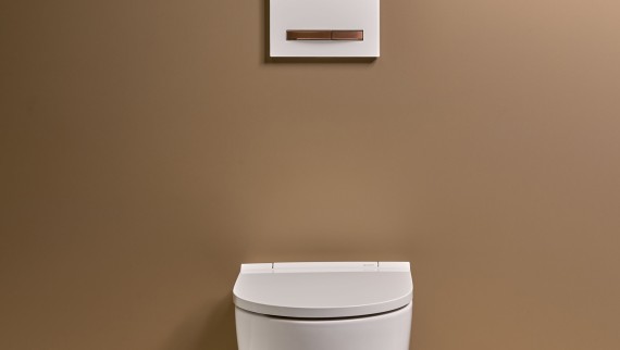 Geberit ONE vannas istabas sērijas piekaramais keramikas tualetes pods (© Geberit)