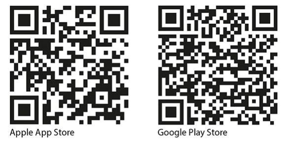 QR kods iOS lietotnei Geberit Home App un Android lietotnei Geberit Home App