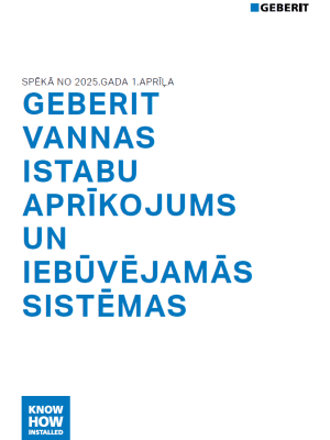 Geberit cauruļvadu sistēmas Geberit cauruļvadu sistēmas
