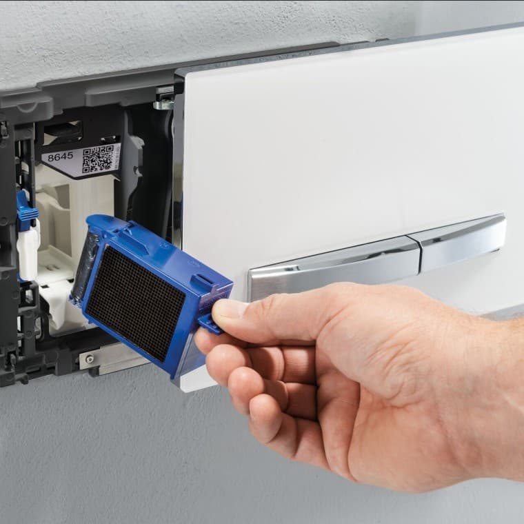 Geberit DuoFresh modulis ar DuoFresh nūju Geberit DuoFresh modulis ar DuoFresh nūju