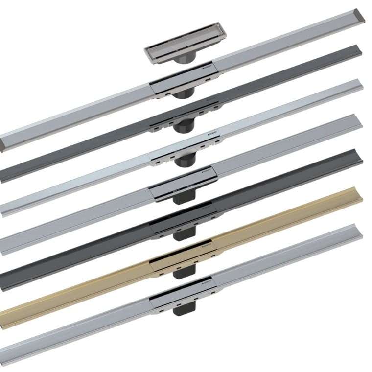 Pārskats par Geberit CleanLine dušas notecēm Pārskats par Geberit CleanLine dušas notecēm