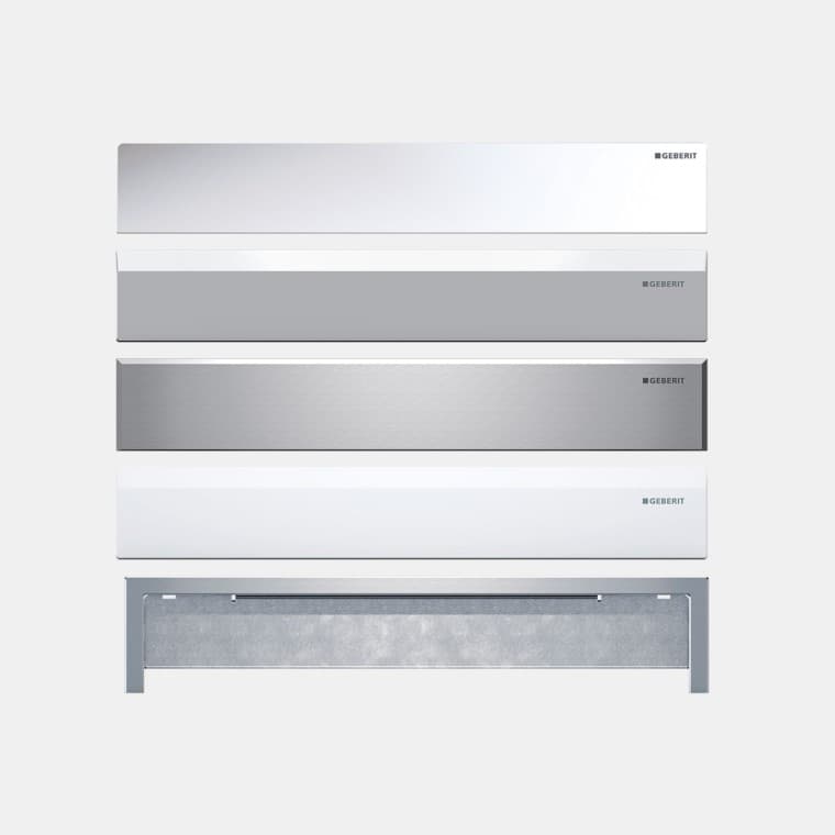 Geberit sienas dušas noteces baltā, melnā matētā, nerūsējošā tērauda matētā krāsā, spīdīga hroma krāsā un flīzētas pēc individuāla izvēlēta dizaina Geberit sienas dušas noteces baltā, melnā matētā, nerūsējošā tērauda matētā krāsā, spīdīga hroma krāsā un flīzētas pēc individuāla izvēlēta dizaina