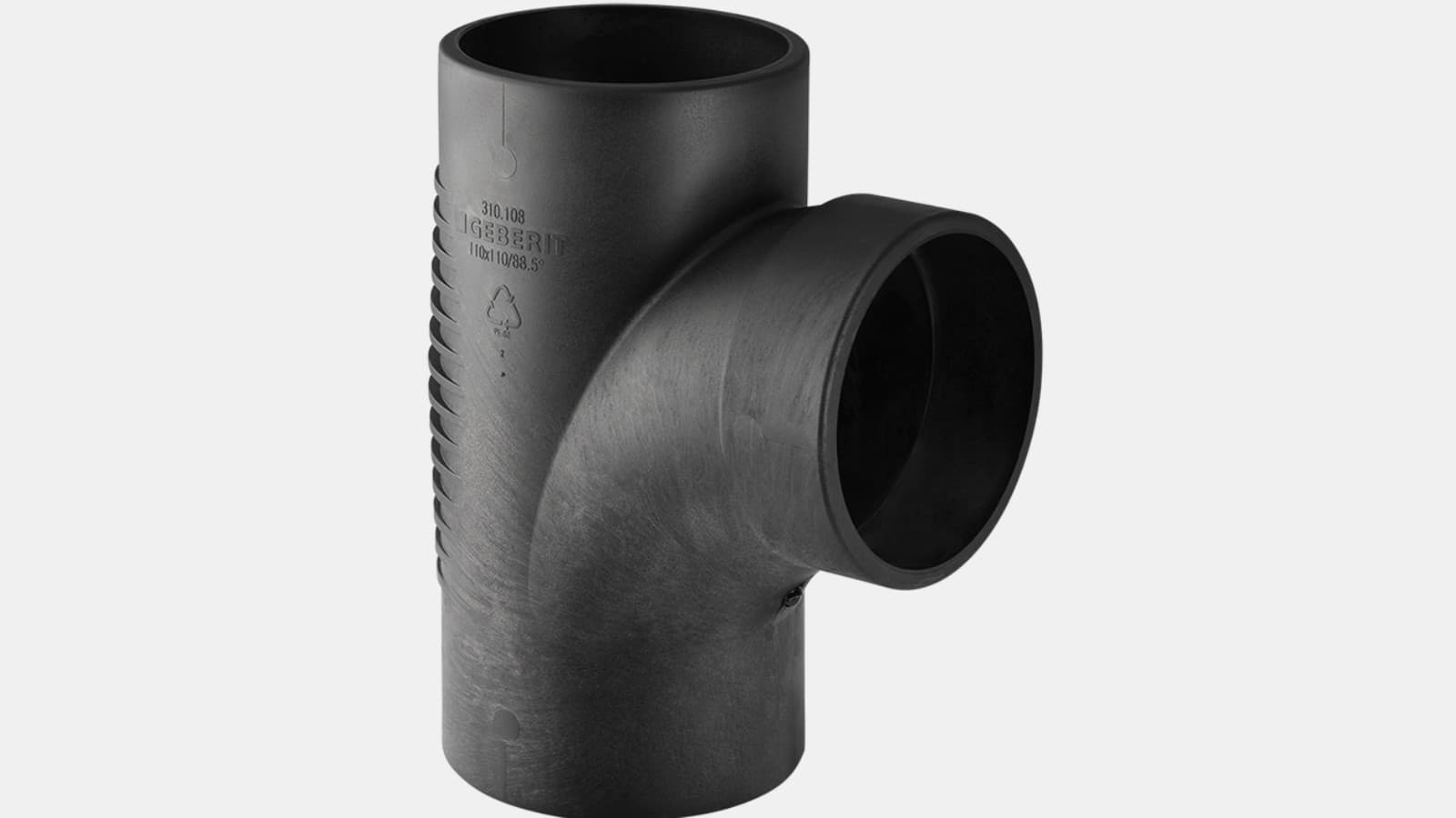 Geberit Silent-db20 88,5° līkuma atzars Geberit Silent-db20 88,5° līkuma atzars