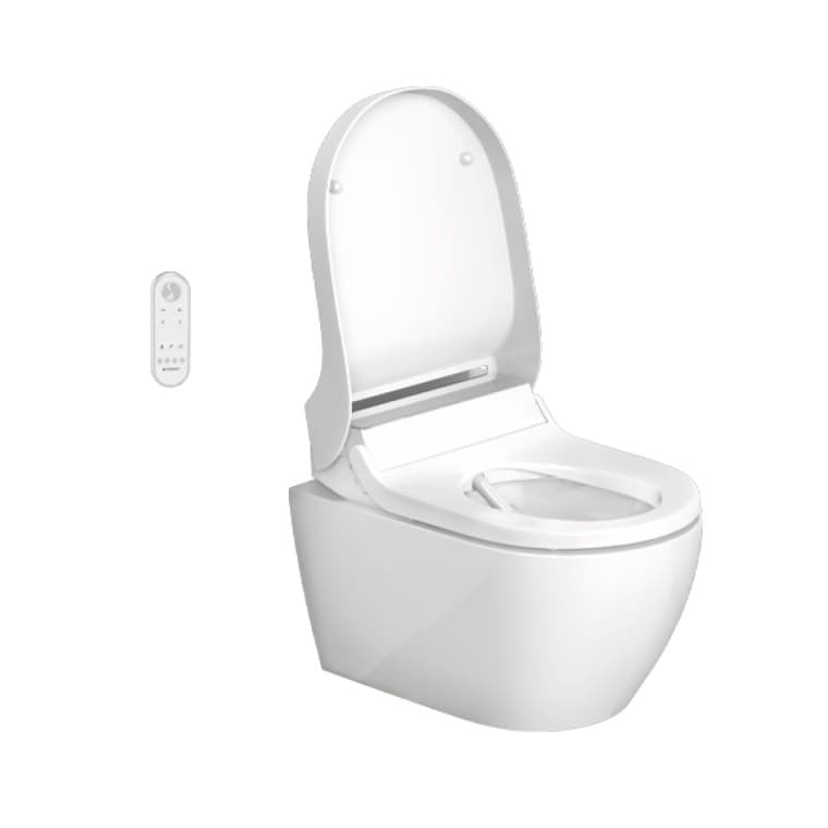 Geberit AquaClean Mera ar atvērtu vāku Geberit AquaClean Mera ar atvērtu vāku