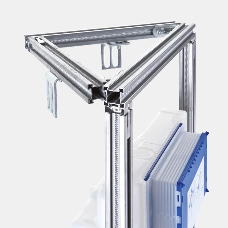 Geberit GIS corner construction for wall-hung WC Geberit GIS corner construction for wall-hung WC