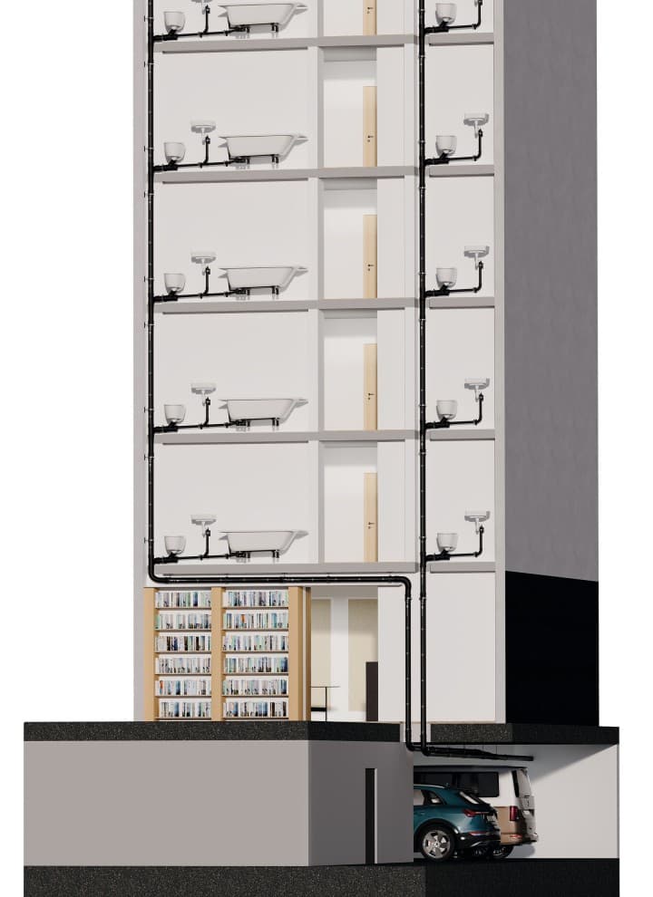 Geberit Silent-Pro SuperTube Geberit Silent-Pro SuperTube