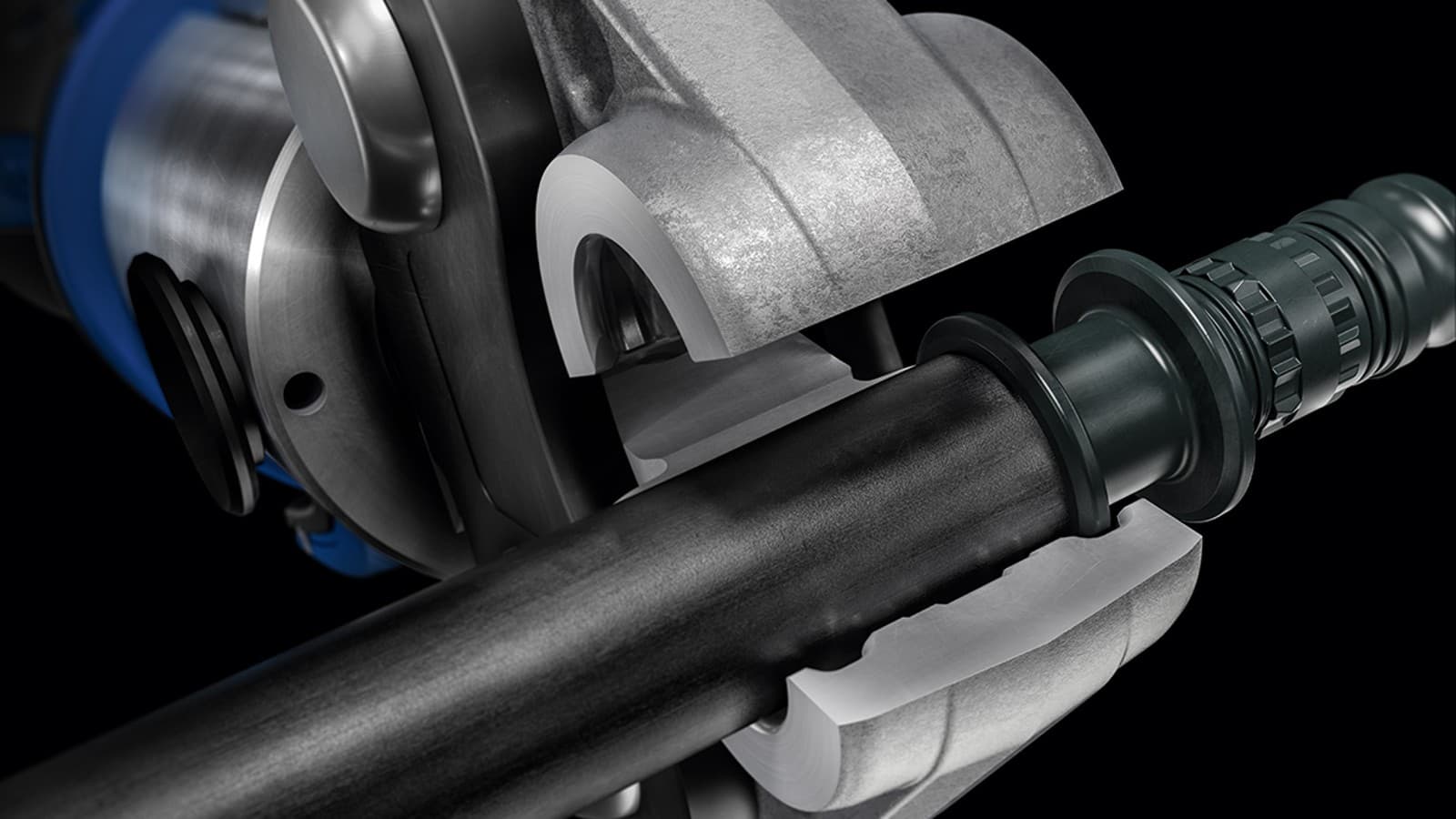 Presēšanas knaibles ar Mepla cauruli Presēšanas knaibles ar Mepla cauruli